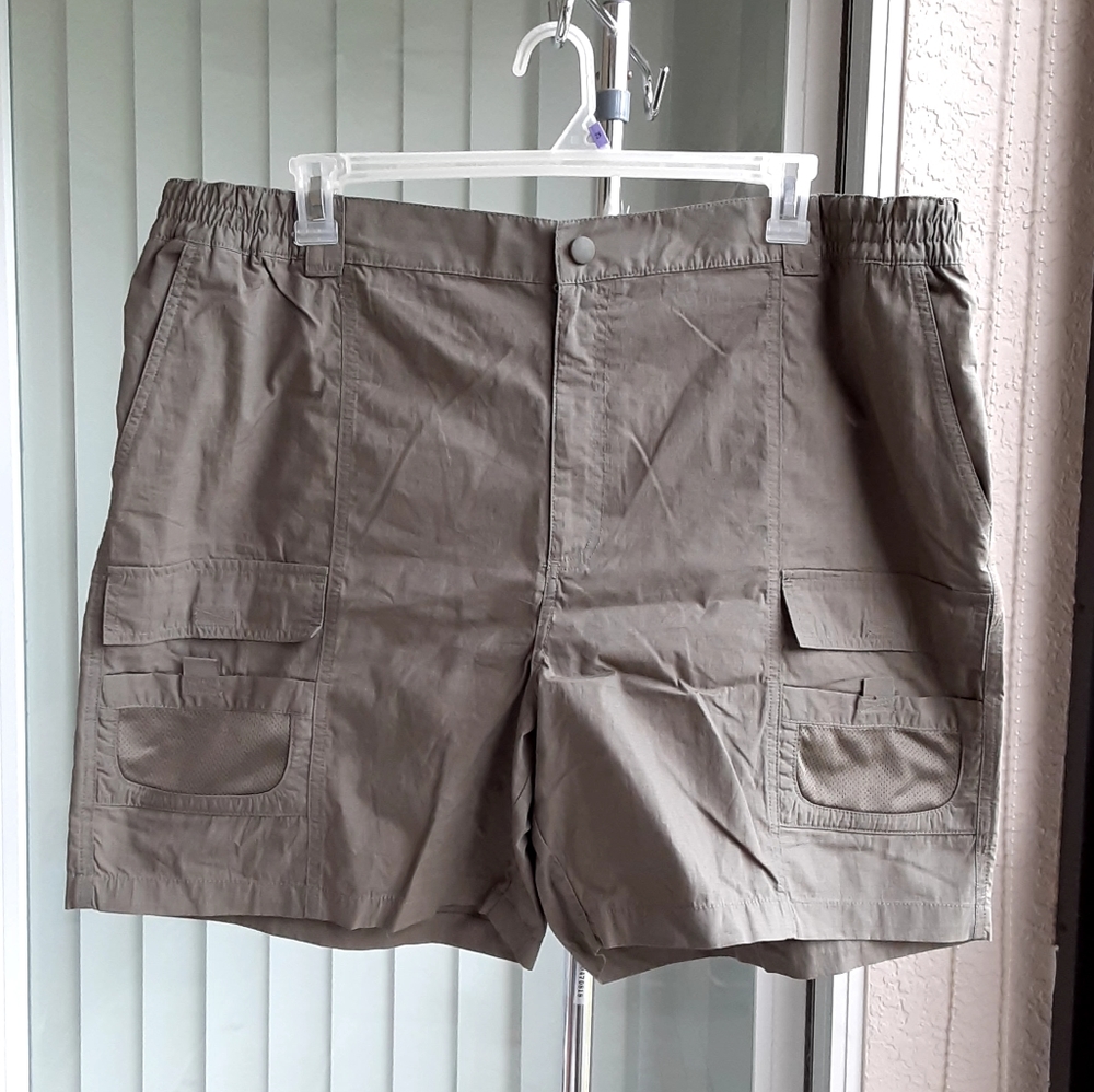 Outdoor Life Utility Pocket Short, Olive, Size XXL